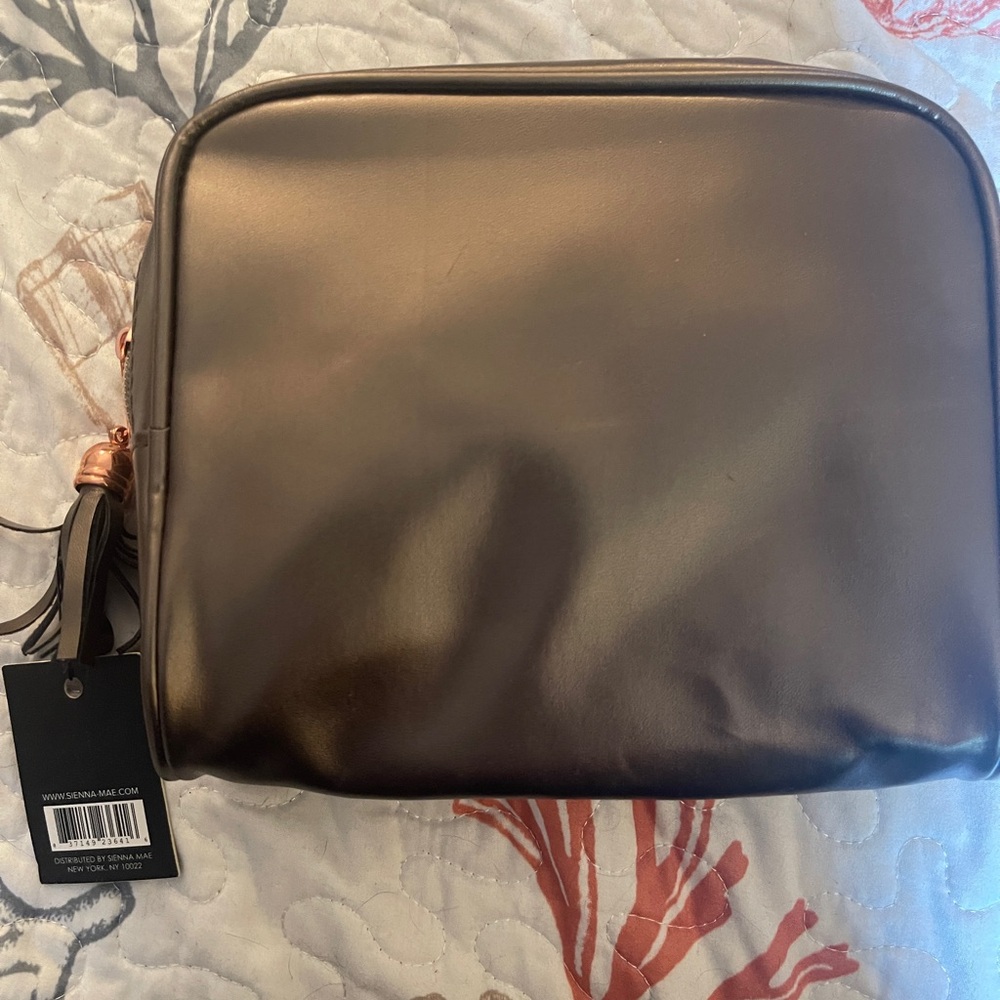 Brand new metallic make up bag